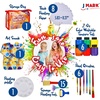 image:imageJ MARK 38Piece Toddler Paint Set Includes Washable Tempera Paint Art Smock Painting Paper Brushes ToolsToddler Painting Set 1