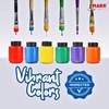 image:imageJ MARK 38Piece Toddler Paint Set Includes Washable Tempera Paint Art Smock Painting Paper Brushes ToolsToddler Painting Set 1