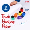 image:imageJ MARK 38Piece Toddler Paint Set Includes Washable Tempera Paint Art Smock Painting Paper Brushes ToolsToddler Painting Set 1