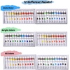 image:imageJ MARK 48pc Deluxe Painting Kits for Adults  Includes Adjustable Wood Easel Thick Canvases Acrylic Paints Brushes SetWooden and Plastic Palettes 2 Painting Knives 3 Sponges Color Mixing WheelMulticolor