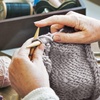 image:imageJ MARK Chunky Blanket Yarn for Knitting 437 yd 28 oz 800 g amp 42 x 42 inch BlanketBlanket Crochet Kit Blanket Yarn  Manual and Accessories Includedsilver