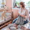 image:imageJ MARK Chunky Blanket Yarn for Knitting 437 yd 28 oz 800 g amp 42 x 42 inch BlanketBlanket Crochet Kit Blanket Yarn  Manual and Accessories Includedsilver