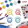 image:imageJ MARK Premium Rock Painting Kit  Acrylic Paint Pens for Rock Painting Glow in the Dark and More