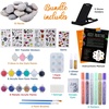 image:imageJ MARK Premium Rock Painting Kit  Acrylic Paint Pens for Rock Painting Glow in the Dark and More