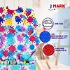 image:imageJ MARK Waterproof Art Smock Painting Apron 2 Pack Long Sleeve for Arts amp CraftsPink