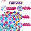 image:imageJ MARK Waterproof Art Smock Painting Apron 2 Pack Long Sleeve for Arts amp CraftsPink