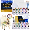 image:imageJ MARK Painting Kit for Adults Paint and Canvas Set  Acrylic and Watercolor Paint Set Art Sets